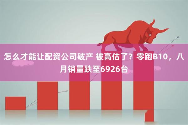 怎么才能让配资公司破产 被高估了？零跑B10，八月销量跌至6926台